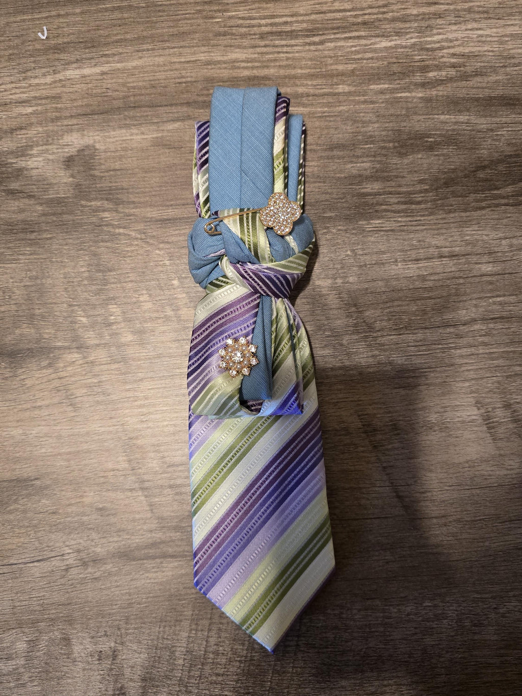 Multi-Colored Embellished Custom Tie for Women