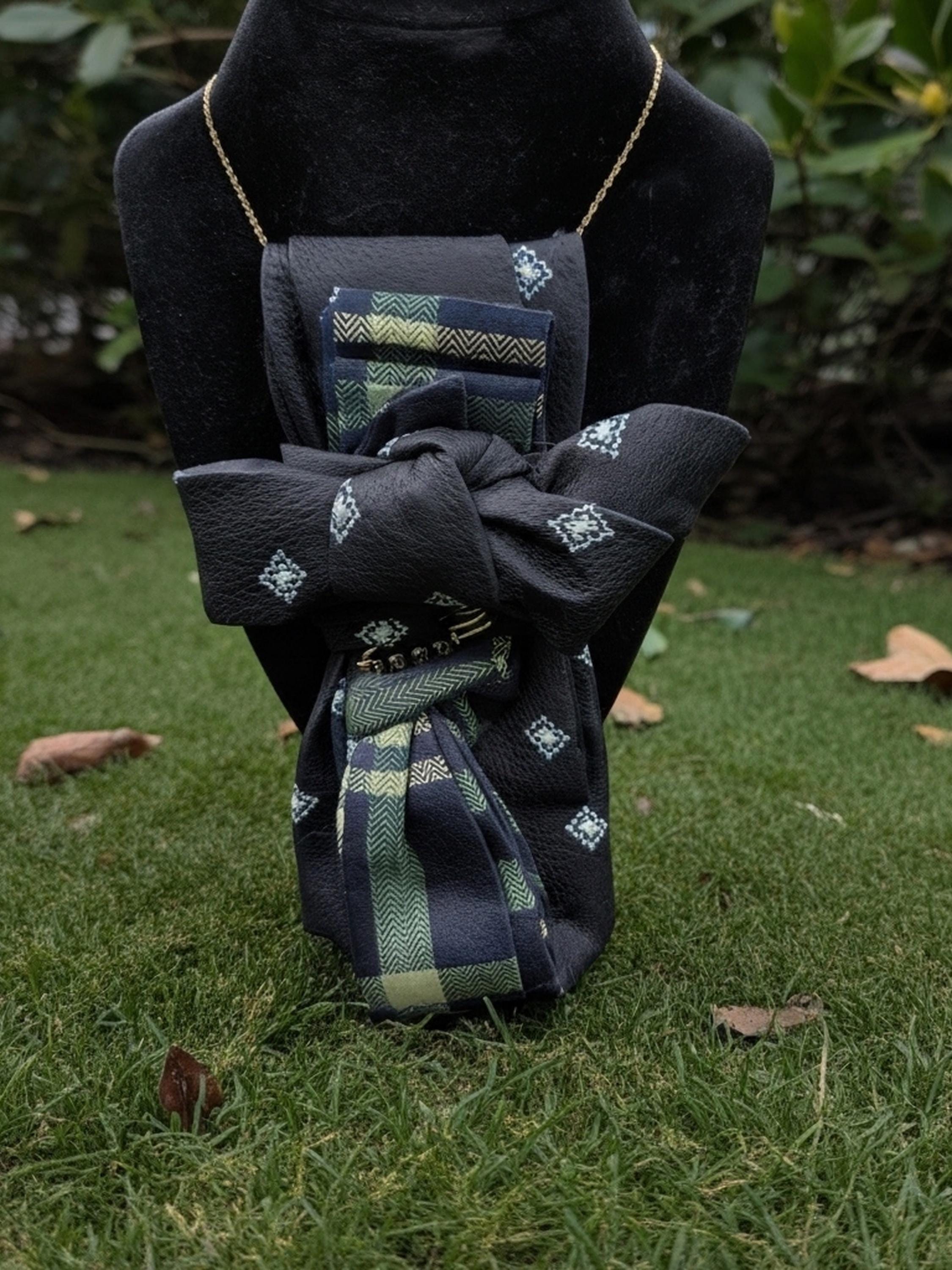 Custom Silk Tie Necklace for Women