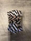 Pink and Black "mini" Embellished Custom Tie for Women
