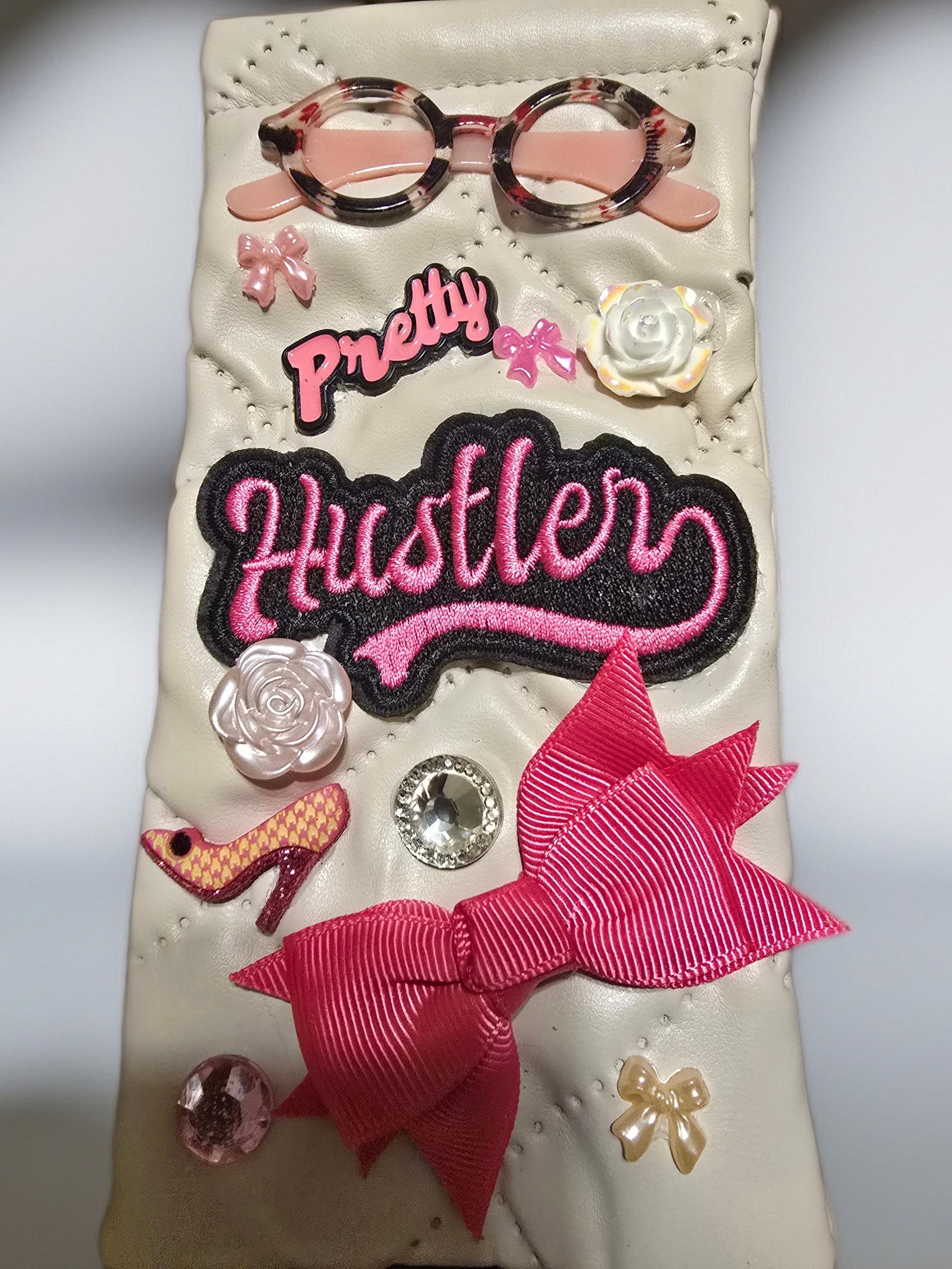 Embellished Motivational Eyewear Pouch